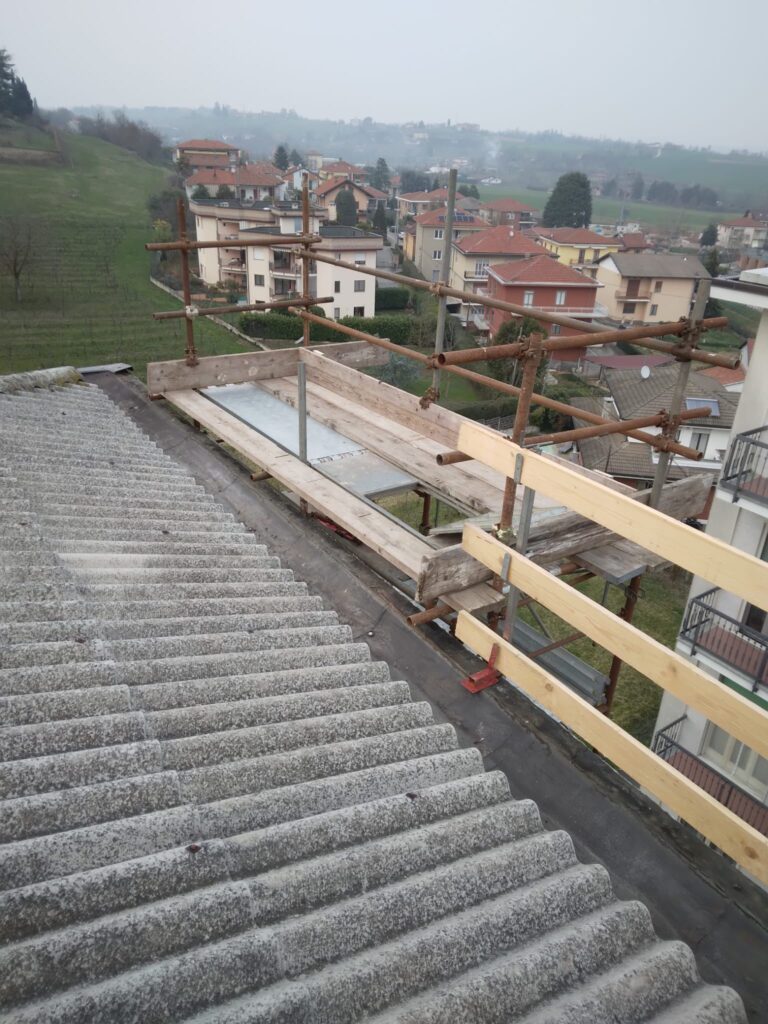 Avvio del cantiere a Chieri per il rifacimento del manto di copertura