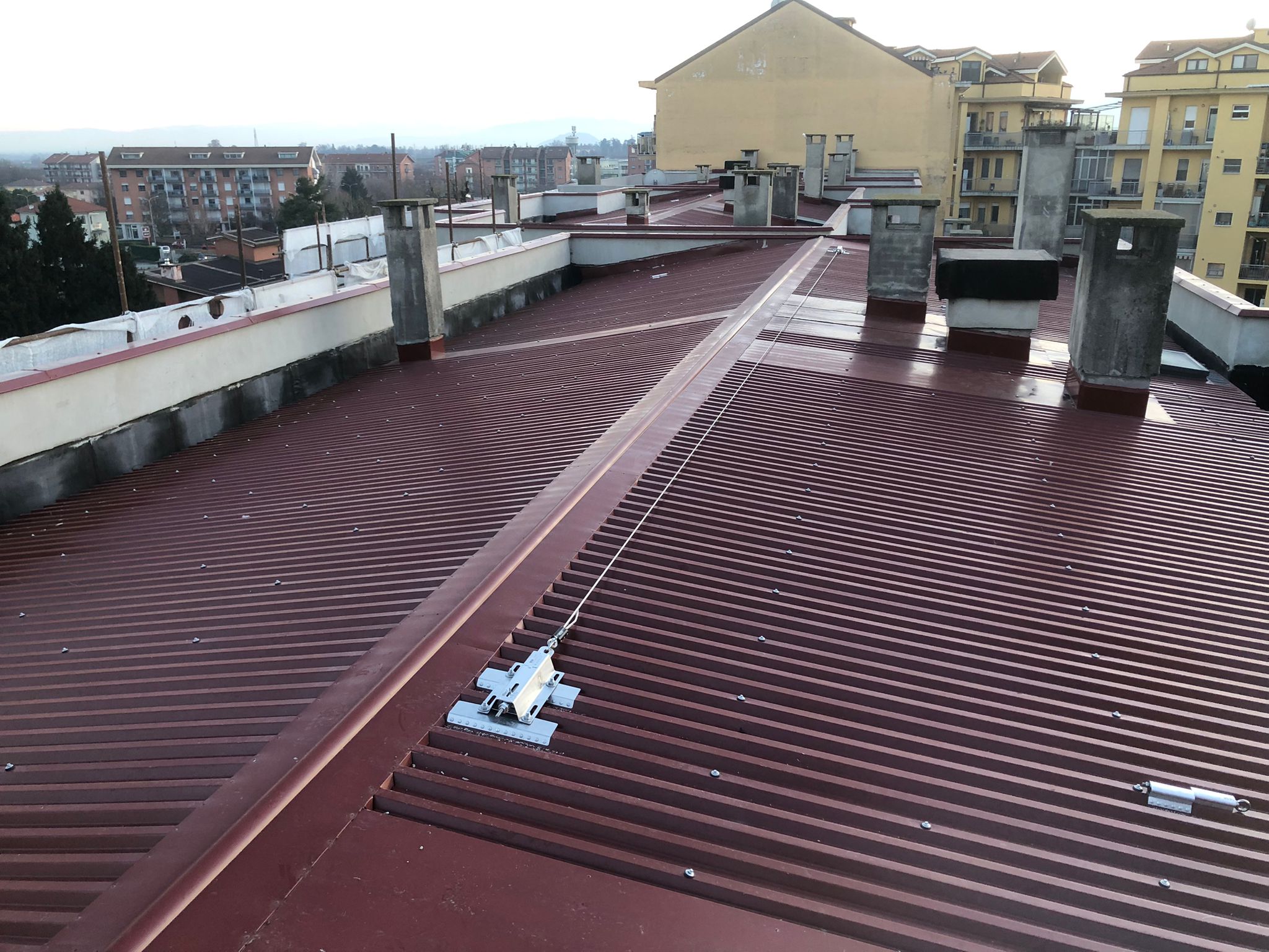Rifacimento copertura tetto a Pinerolo