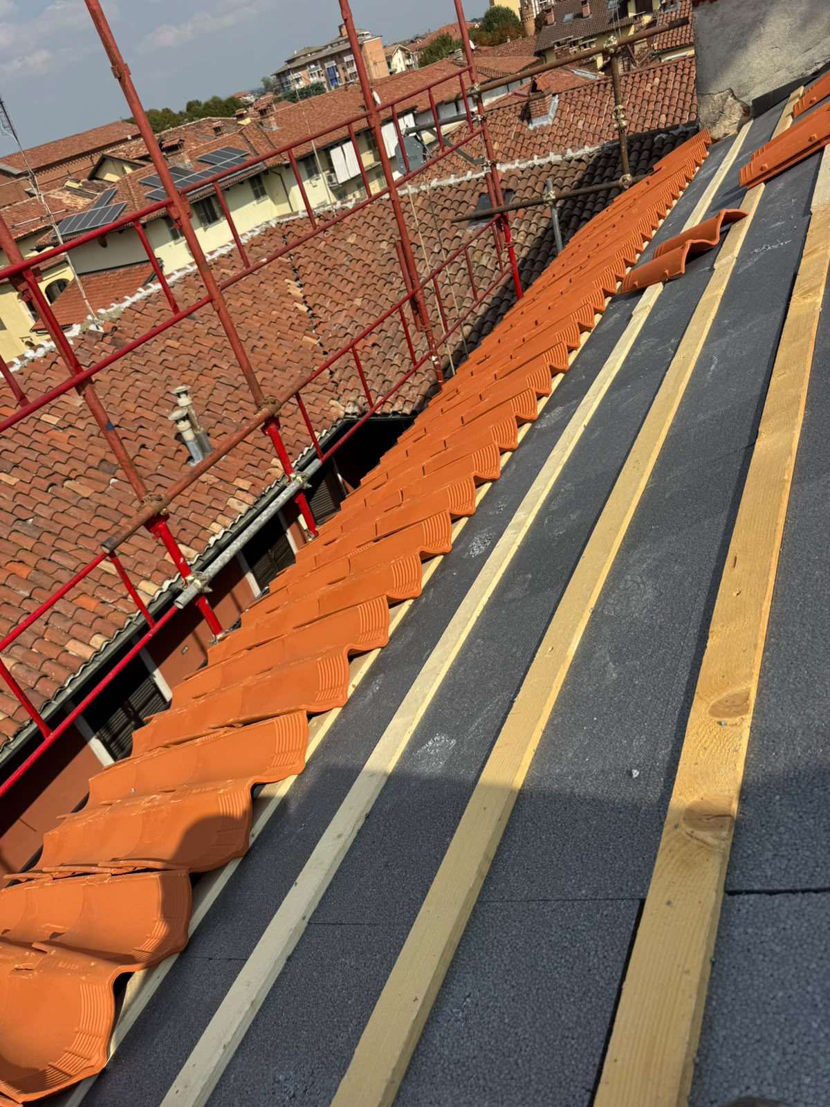 Rifacimento del tetto a Villanova d’Asti: nuova copertura in tegole