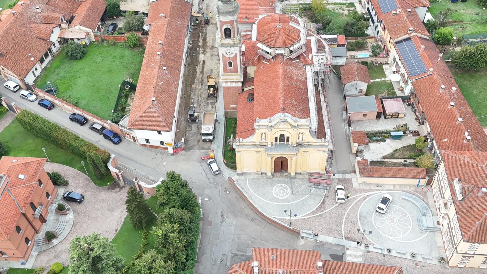 Restauro conservativo dei prospetti della copertura della Chiesa Parrocchiale di San Paolo Solbrito
