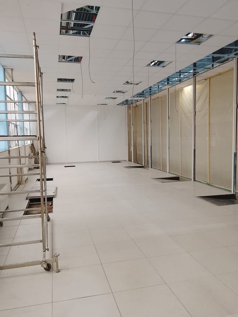 Il confinamento è fondamentale nelle ristrutturazioni uffici